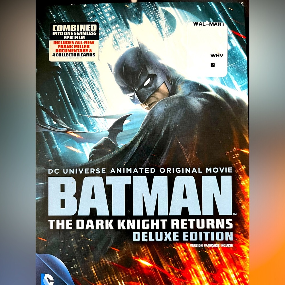 Batman: The Dark Knight Returns Deluxe Edition DVD set